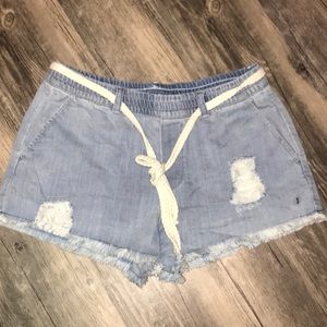 Arie denim shorts